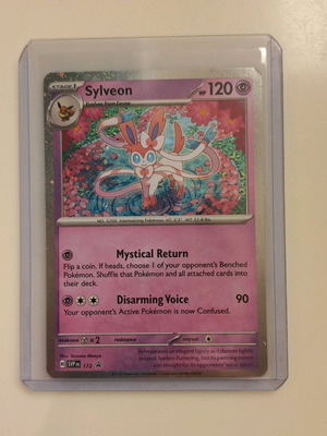 Sylveon promo κάρτα καινούργια, Prismatic evolutions