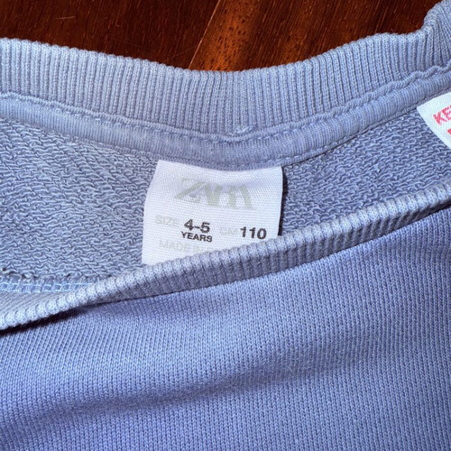 Zara boys' set used, size 4 years, blue