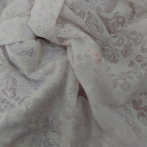 Women's mini dress used, white and gray, size S
