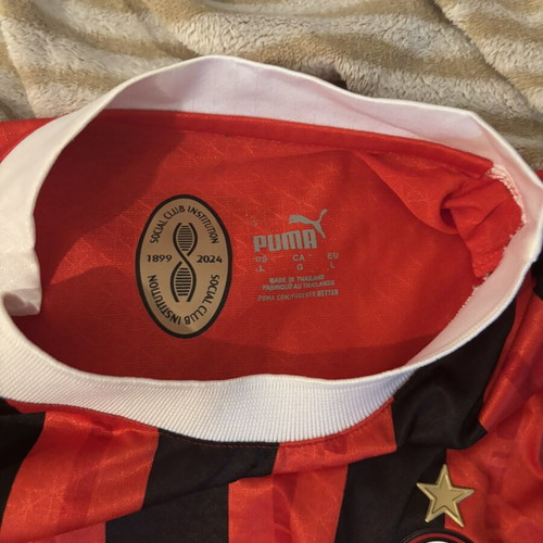 Ac Milan Jersey 2024-2025 Season Authentic Size L Like New