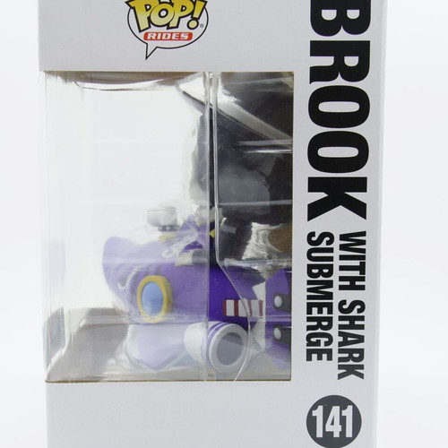 Funko Pop! Rides One Piece Brook with Shark Submerge new, NYCC 2025 Exclusive #141