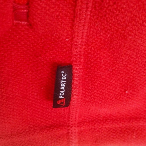 Haglöfs polartec fleece women's medium used, red