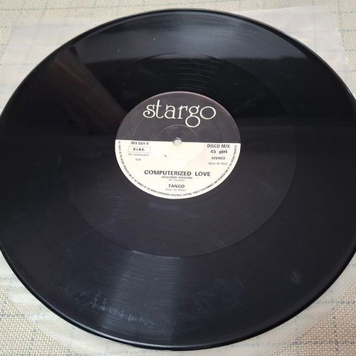 Tango Computerized Love 12' vinyl used, electronic
