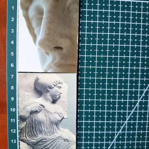 Set of 14 collectible magnets from Acropolis Museum like new