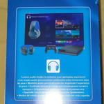PlayStation headset used, box only