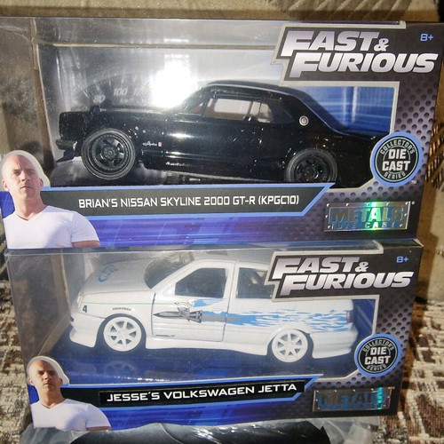 Fast & Furious 1/32 Diecast Toy Cars New, Set of 19