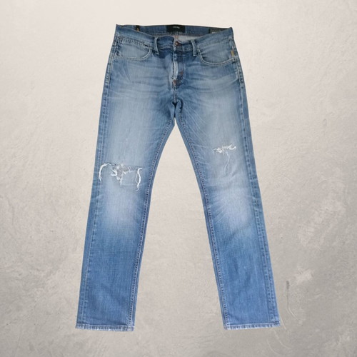 Jeans Meltin Pot Large used, medium washed, straight leg, size 32