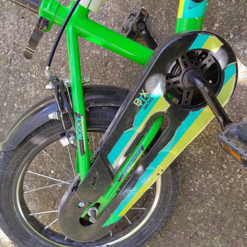 Clermont 14" Mountain Bike used, green, V-Brakes