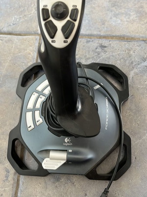 Force 3D Pro Logitech joystick μεταχειρισμένο με USB