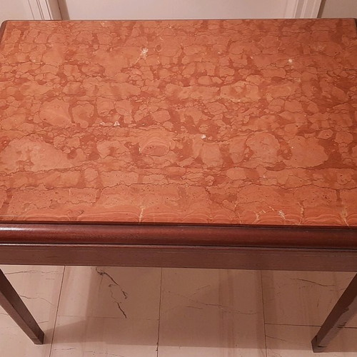 Classic table with marble like new