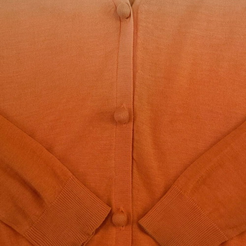 Red Valentino women's cardigan with beige-orange gradient
