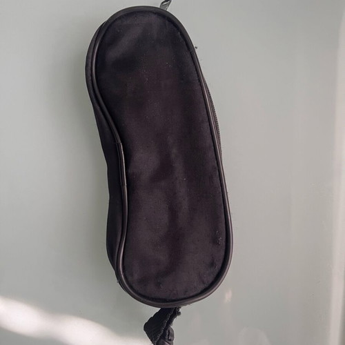 Soft glasses case used, colorful with zipper