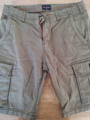 Funky Buddha men's khaki cargo shorts size S
