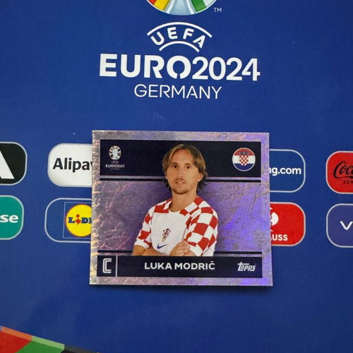 CRO2 Euro 2024 Topps Foil new, Captain Modric