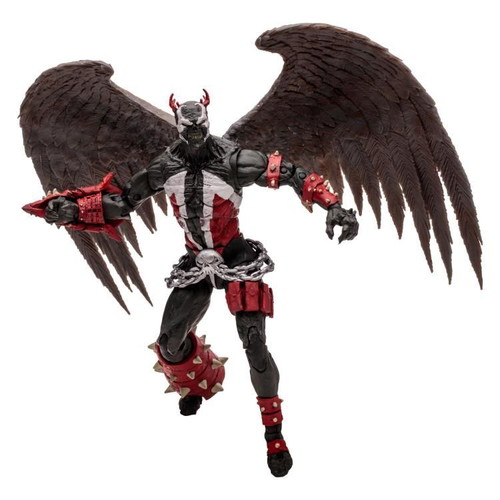 King Spawn 2023 figure with wings and demon minions, new