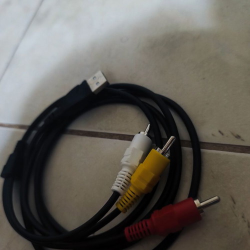 Audio cables Jack 3.5mm 5 meters like new