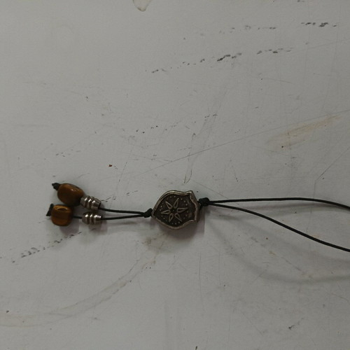 Worry beads like new, 20 with silver and amber