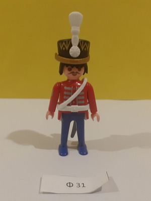 Playmobil Hussar figure Φ31