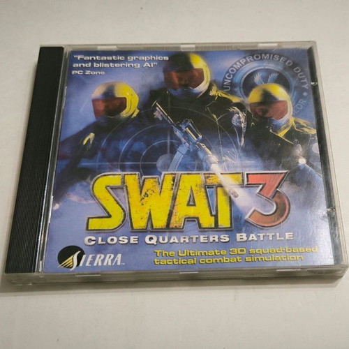 Swat 3 Close Quarters Battle PC like new, shooting game