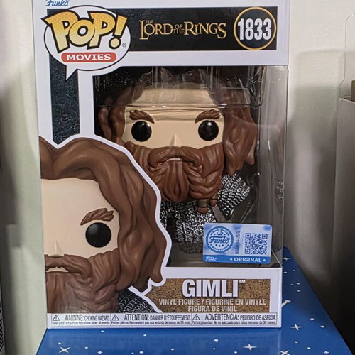 Funko Pop Movies Lord of the Rings 1833 Gimli new, exclusive