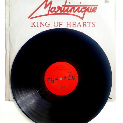 Martinique King Of Hearts 12" Maxi-Single vinyl, like new