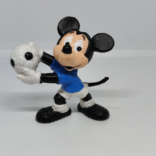 Mickey Mouse Footballer Bully Disney Vintage Figure like new