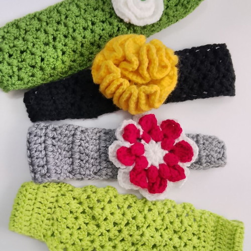 Knitted hairbands winter, new