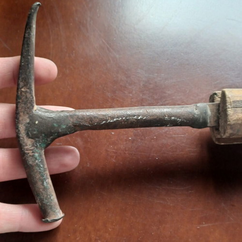 Antique cobbler hammer handmade used, size 24.5