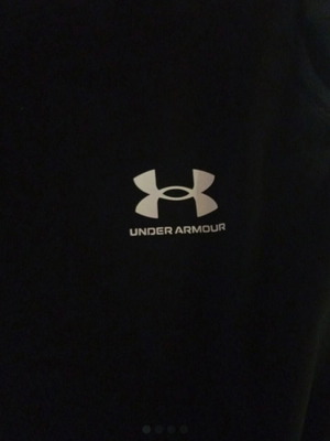 Under Armour Gym Long Compression Shirt like new, black and white, size L