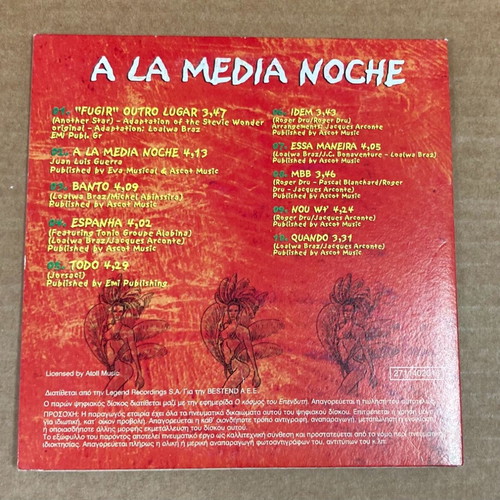 Kaoma - A la Media Noche CD In good condition Price 4.50 Euros