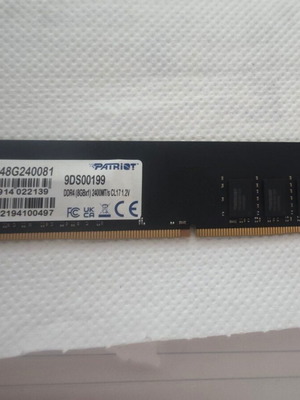 Patriot DDR4 8GB 2400MHz RAM module