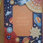 Djeco craft kit with 2 photo frames like new