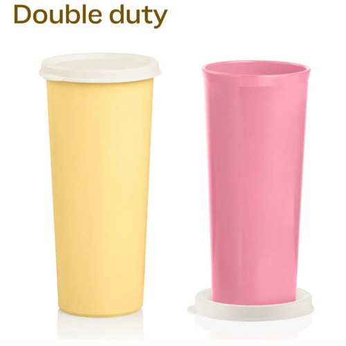 Tupperware vintage set of 4 children's cups 470ml