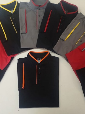 Custom polo shirt, 15 color options