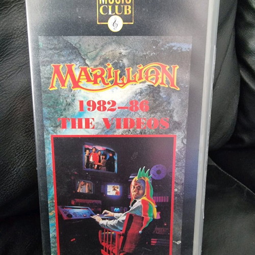 Marillion 1982-86 The Videos VHS used, rock