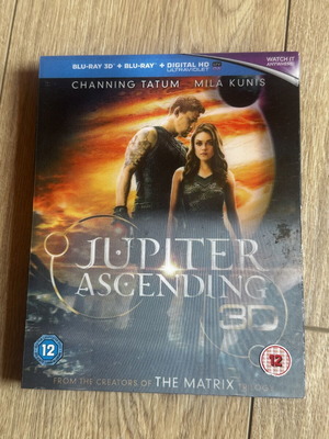 Jupiter Ascending 3D Blu-Ray like new with English subtitles