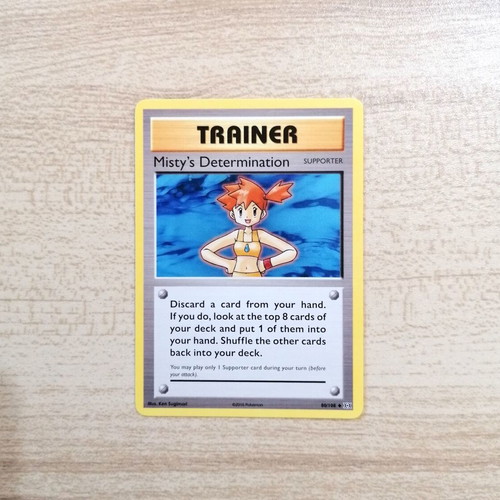Pokémon Misty's Determination Evolutions Card 2016 Near Mint