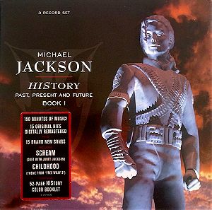 Michael Jackson - HIStory Past, Present and Future (3xLP, gatefold) 1995