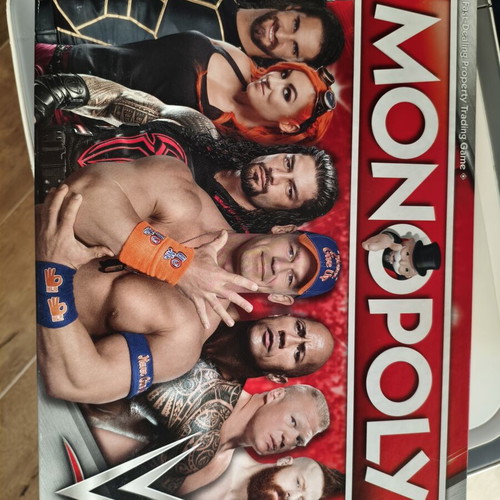 Monopoly WWE board game new