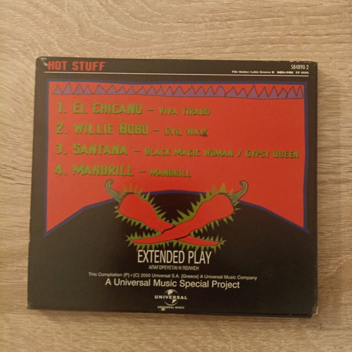 Compilation CD used, Latin genre