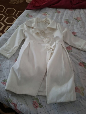 Raxevsky children's coat white like new size 5