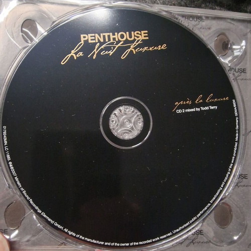 Various Penthouse La Nuit Luxure CD like new, electronic