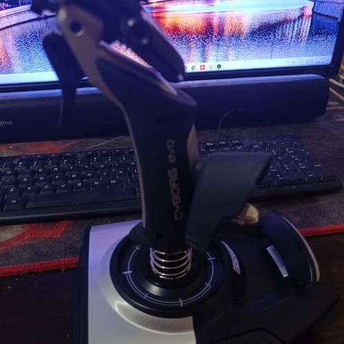 Saitek Cyborg EVO USB joystick with original box