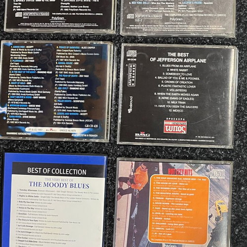 Rock compilation CDs like new