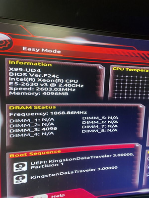 Intel Xeon E5 2630 v3 με Gigabyte X99 και υδρόψυξη μεταχειρισμένο