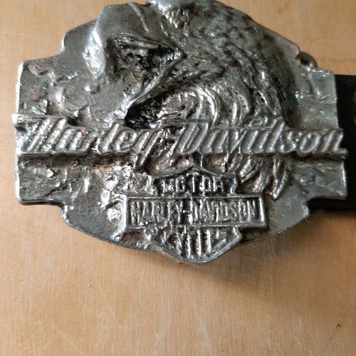 Authentic vintage Harley-Davidson belt buckle like new