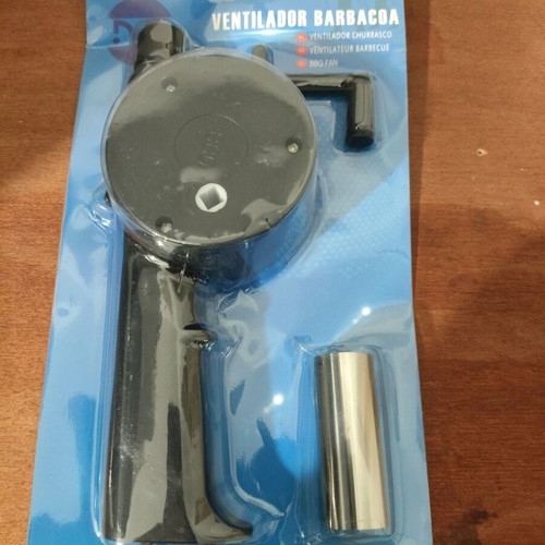 Manual fan new for barbecue and grill