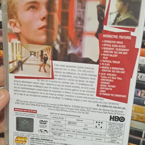 Elephant DVD with subtitles, social thriller