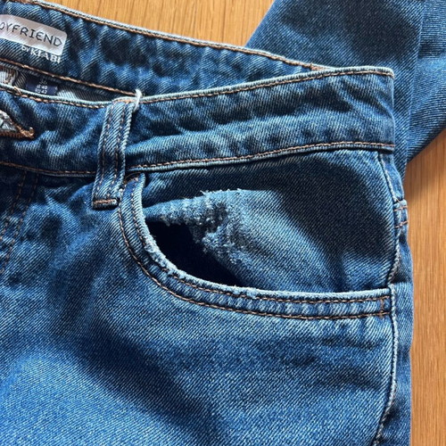 Kiabi jeans like new, blue, in excellent condition