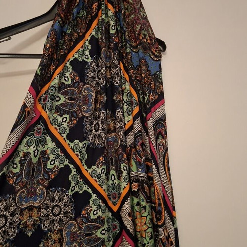 Celestino Maxi Halter Dress One Size like new, boho print